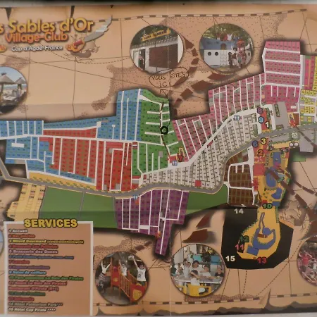 Кемпінг Mobilhome Dans Les Sables D'or Агд