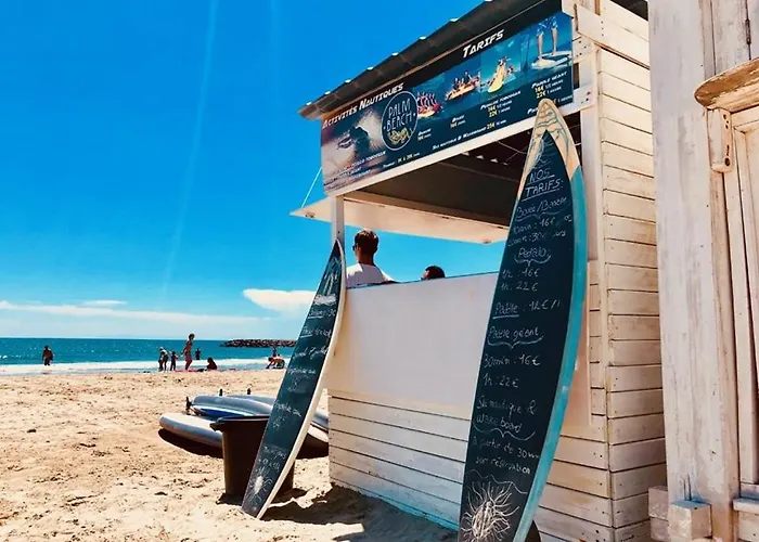 Mobilhome Dans Les Sables D'or アグド