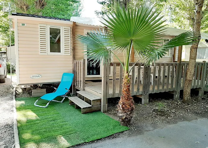 キャンプ場 Mobilhome Dans Les Sables D'or 4*