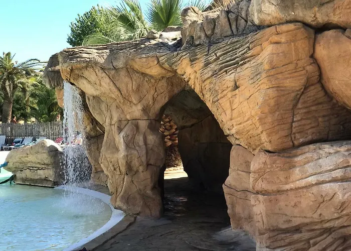 キャンプ場 Mobilhome Dans Les Sables D'or 4*