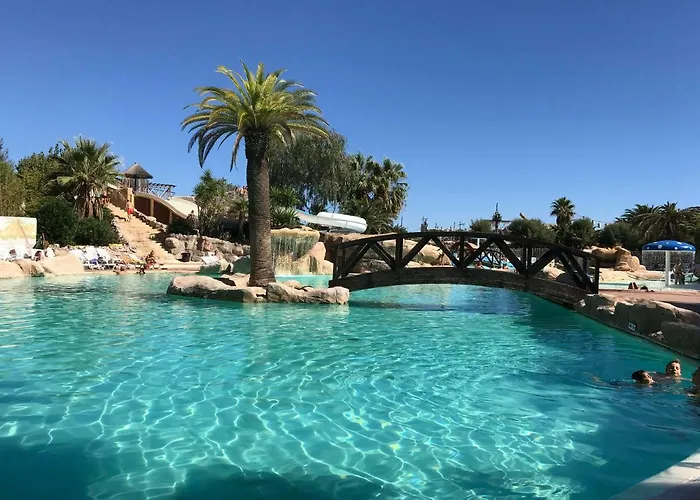 Mobilhome Dans Les Sables D'or キャンプ場