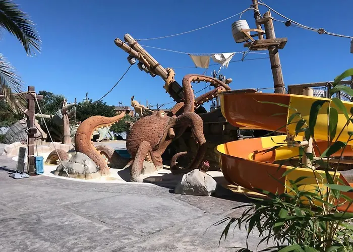 Mobilhome Dans Les Sables D'or キャンプ場 4*